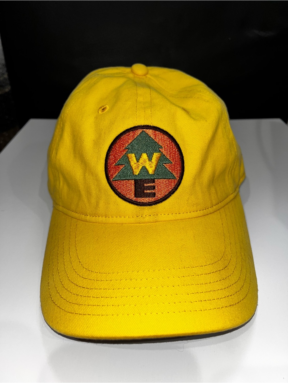 Yellow Tree Patch Baseball Cap with WE Logo